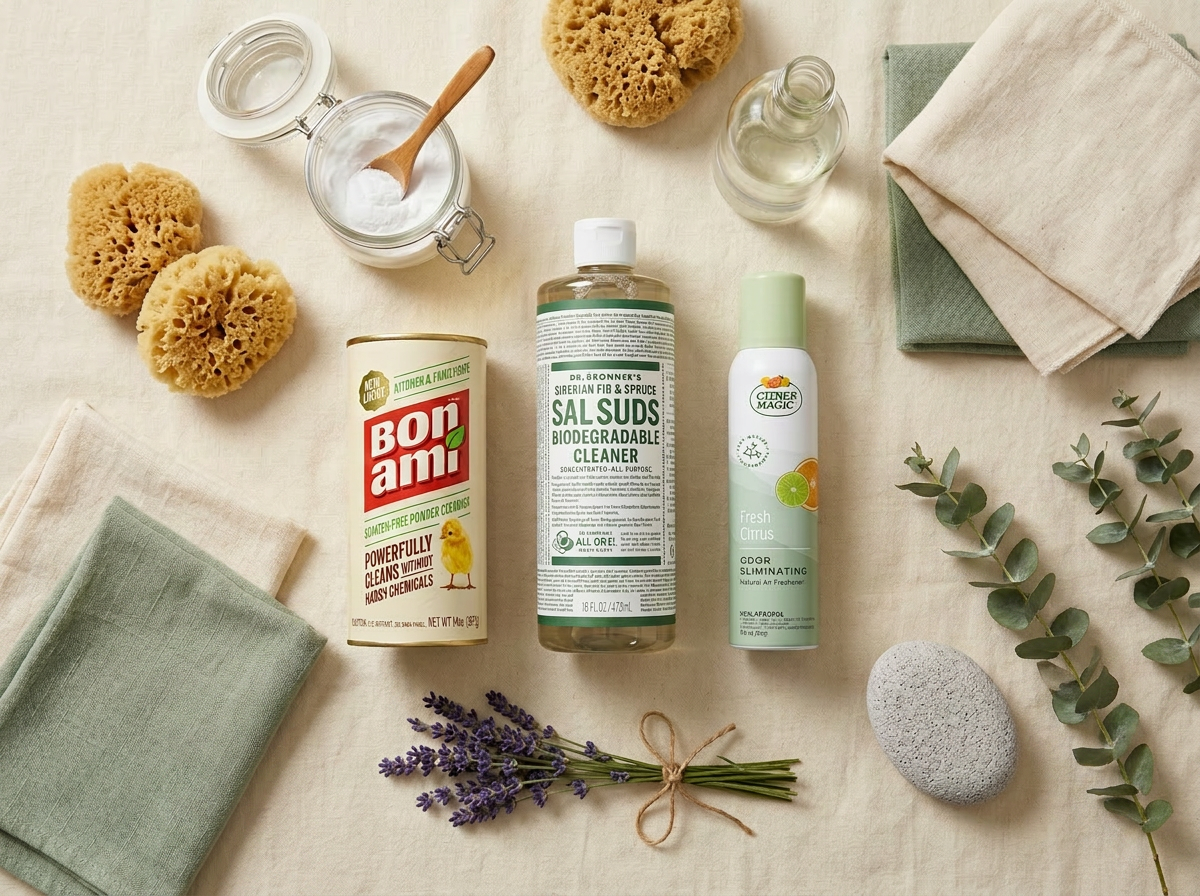 Eco-friendly cleaning supplies